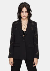 Maira Embroidered Blazer