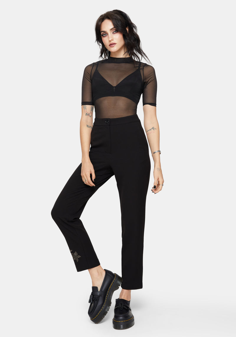Maira Ivy Slim Trousers