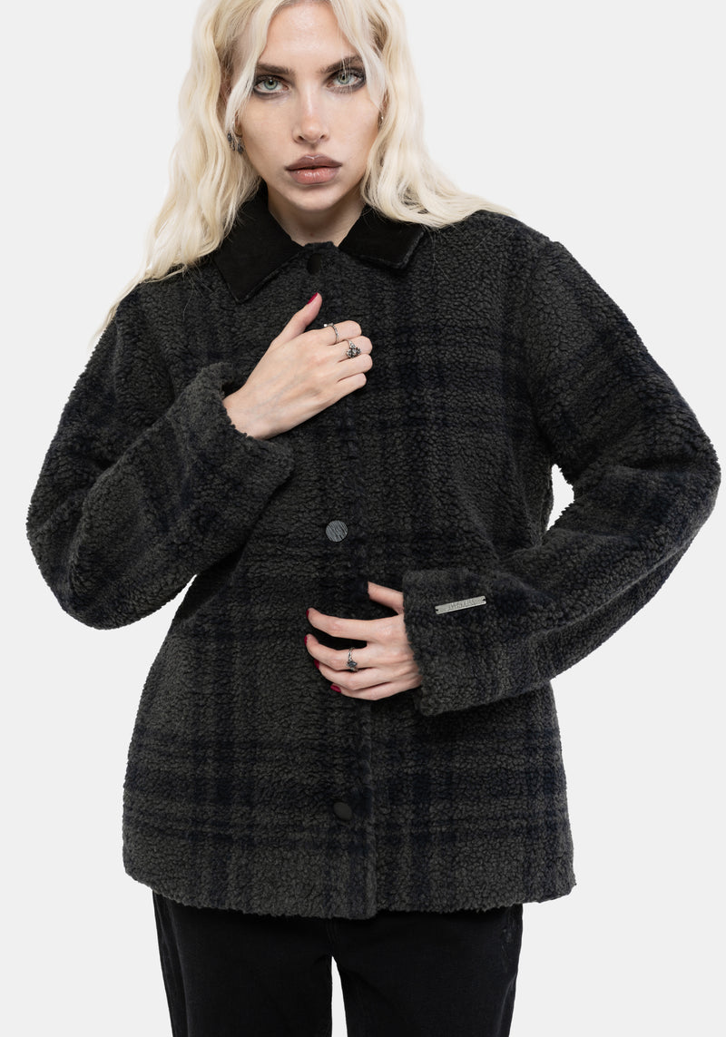 Alina Borg Checked Shacket