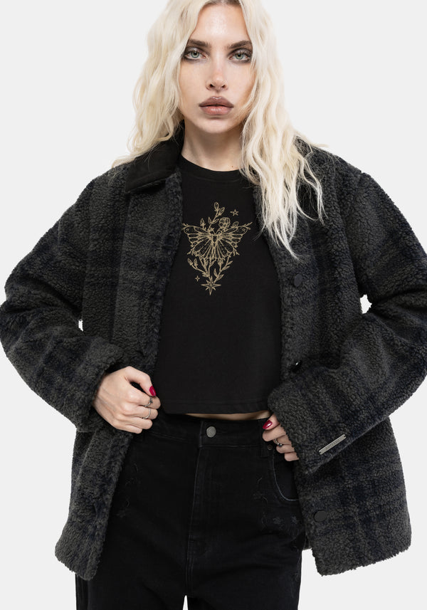 Alina Borg Checked Shacket