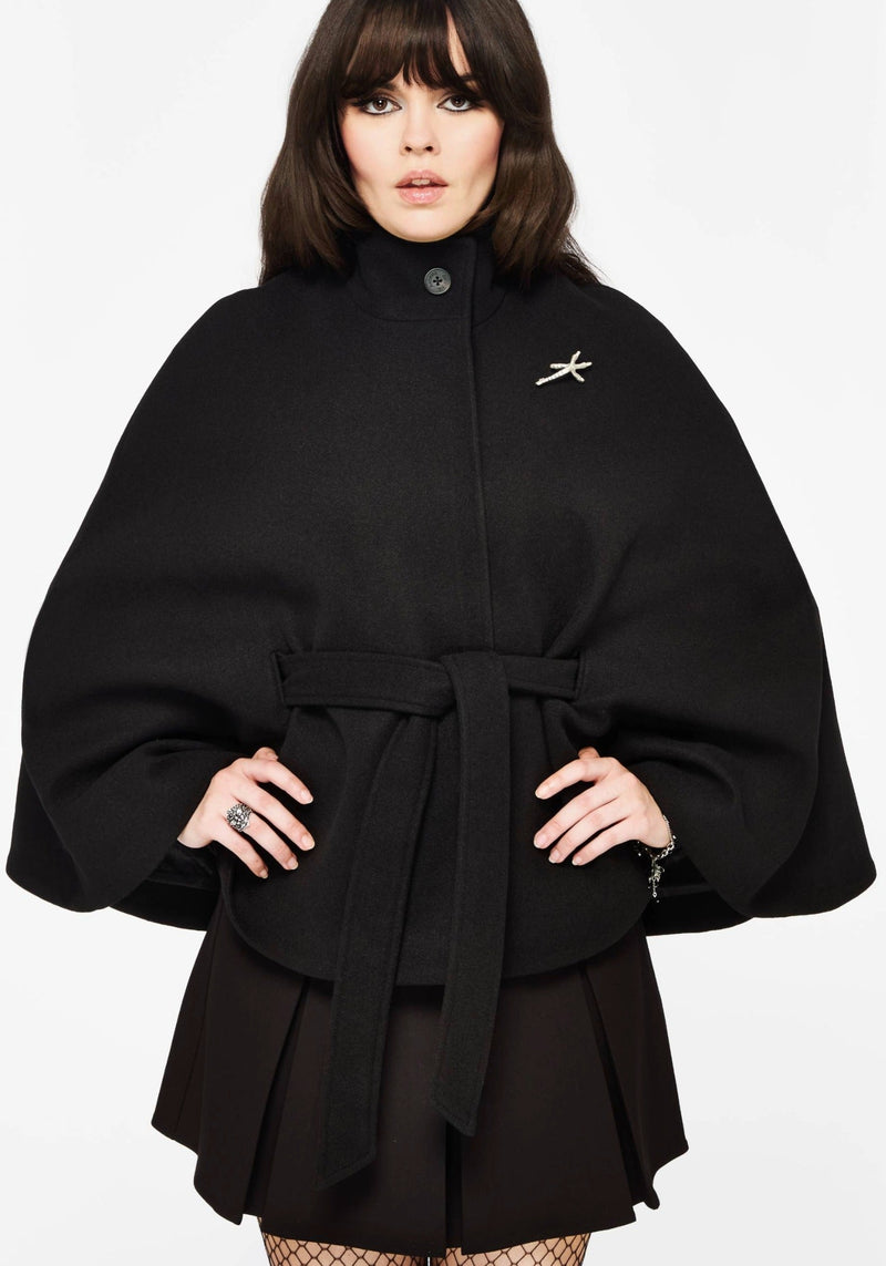 Althea Pin Detail Cape