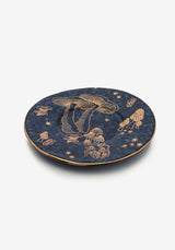 Faefire Foiled Mushroom Print Trinket Dish