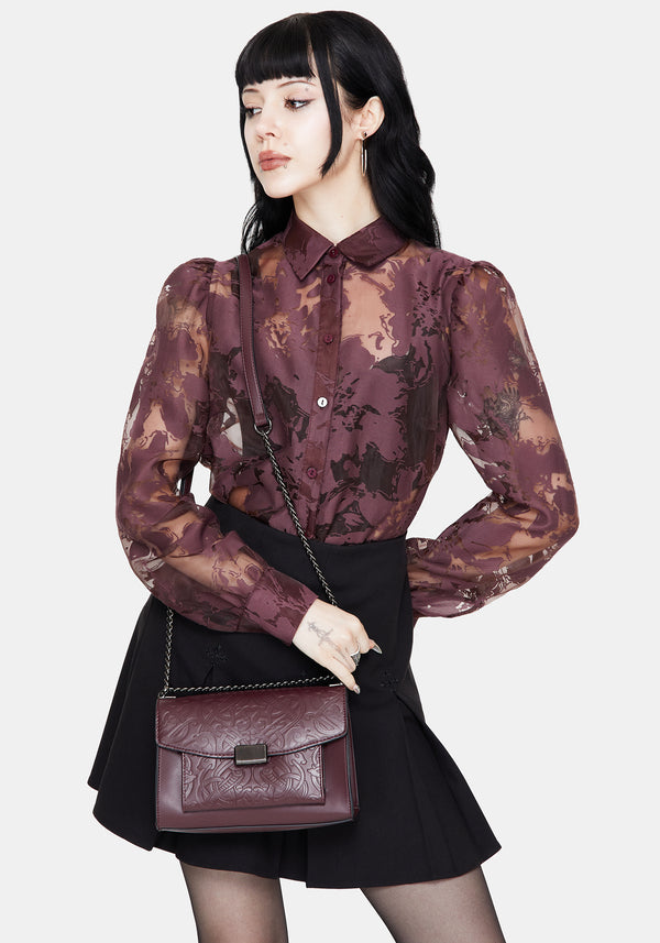 Celtic Dragon Cross Body