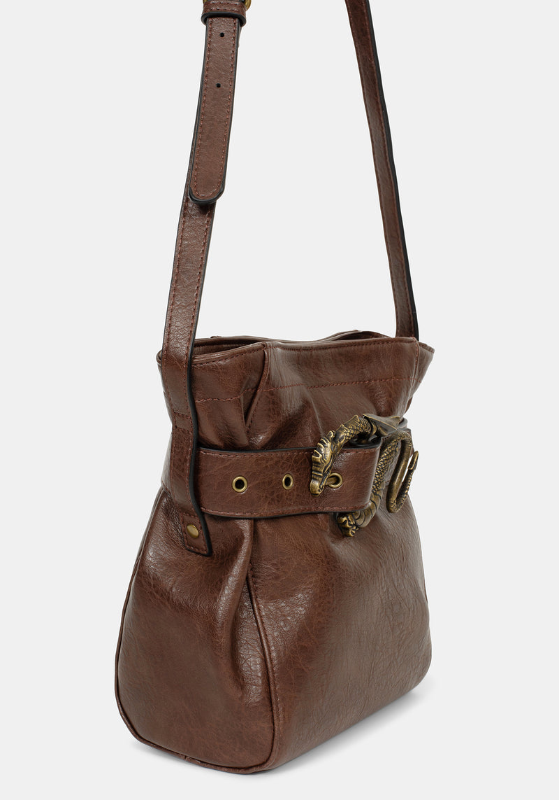 Tanith Dragon Buckle Bag