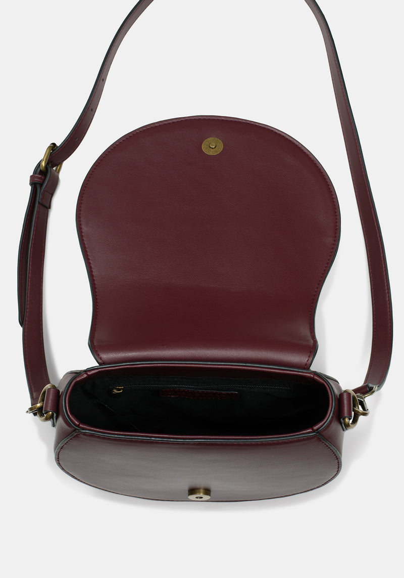 Nyelle Witches Knot Debossed Circle Bag