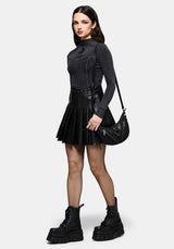 Colette Rat Zip Triangle Hardware Shoulder Bag