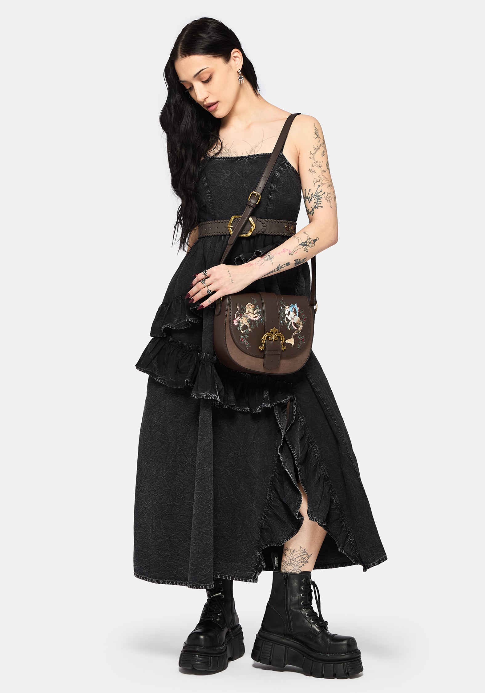 Merunicorn Crossbody Saddle Bag