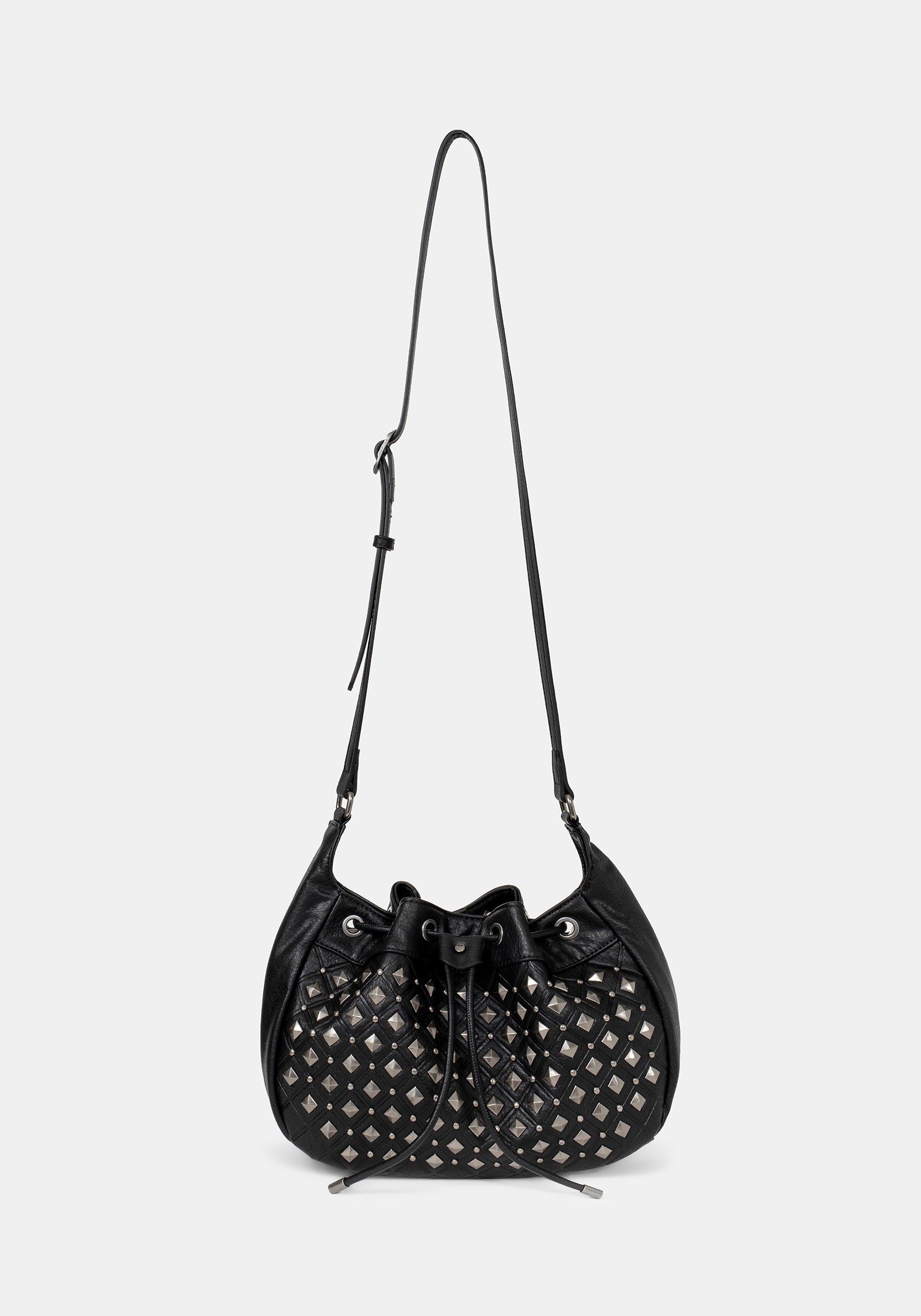 Dolora Studded Bucket Bag