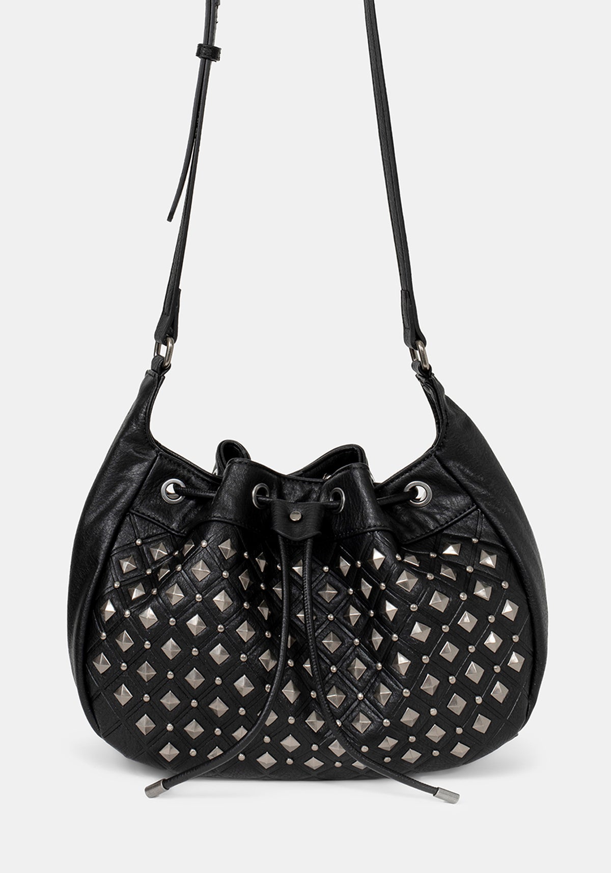 Dolora Studded Bucket Bag