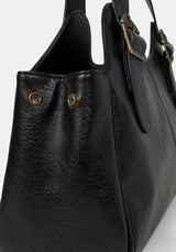 Rosamoth Buckle Shoulder Bag - Black