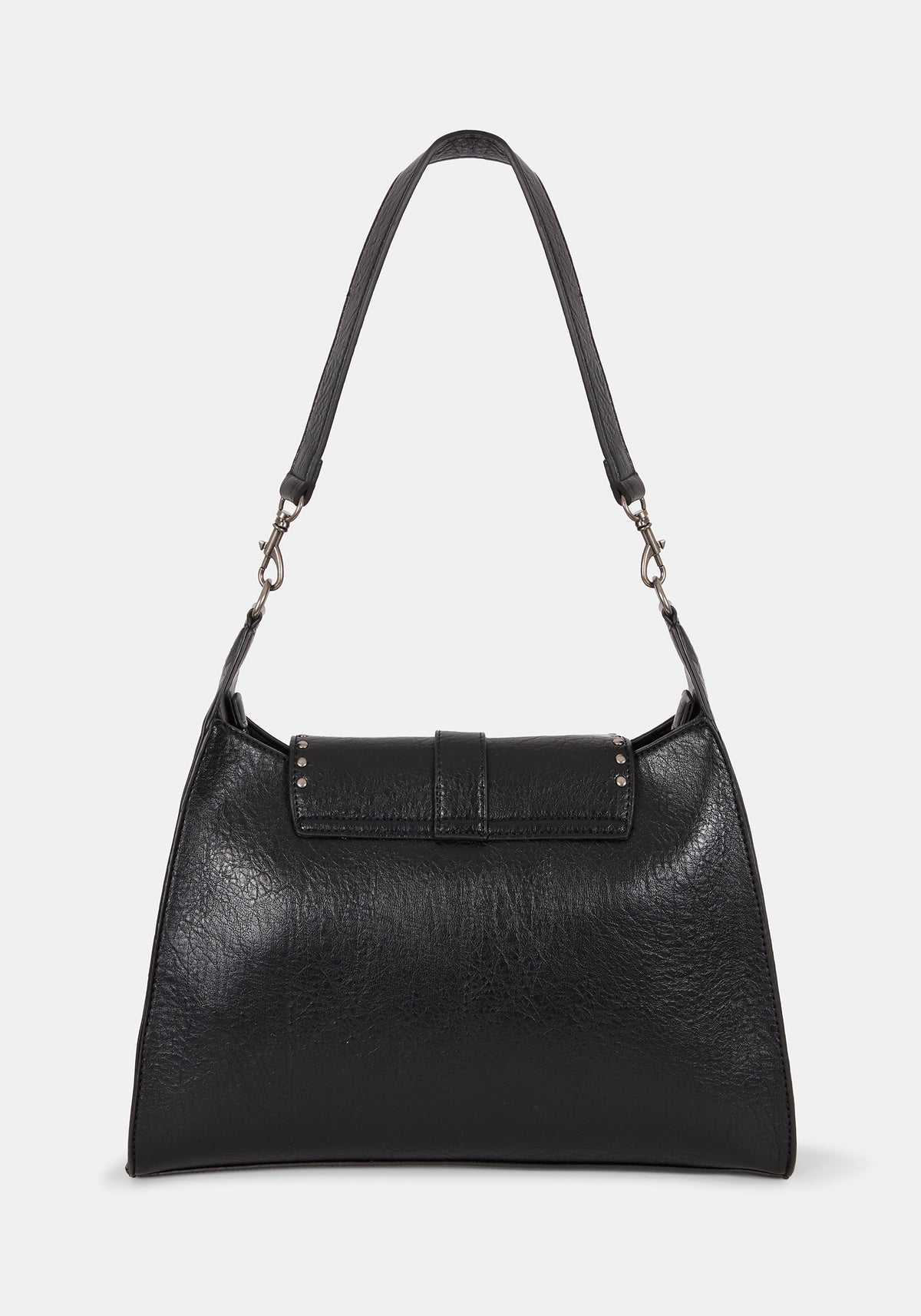 Trogan Rivet Buckle Shoulder Bag