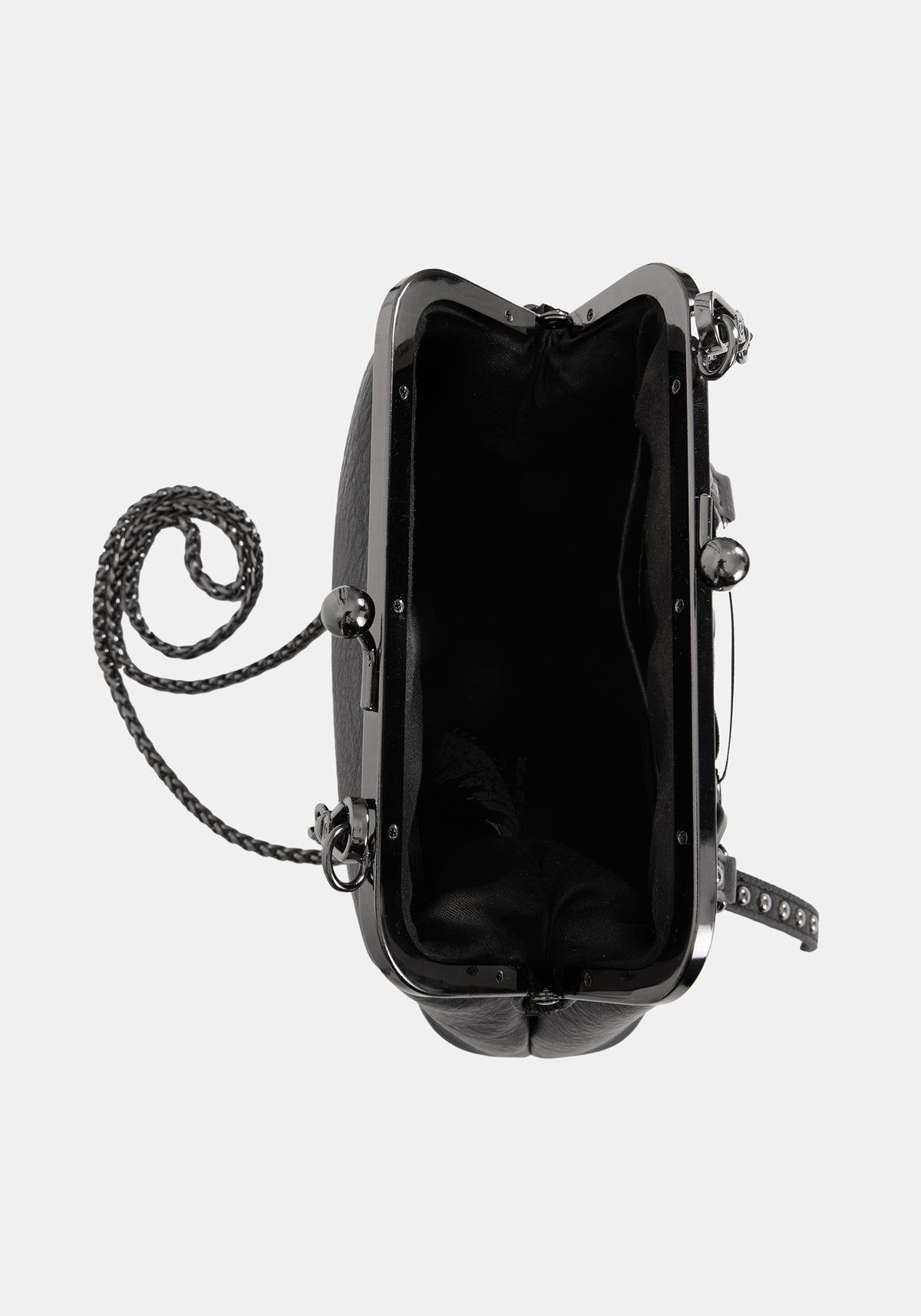 Ninelli Corset Kiss Lock Handle Bag