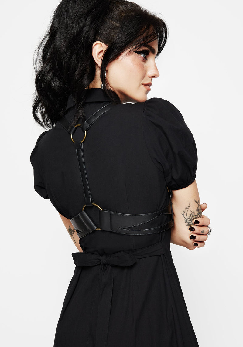 Agatha Cut Out Side Detail Harness