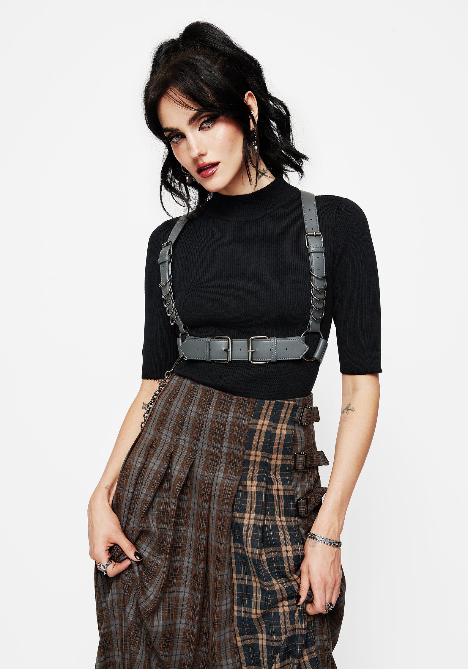 Elisanna D-Ring Chain Detail Harness