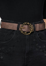 Eira Mushroom Buckle Belt