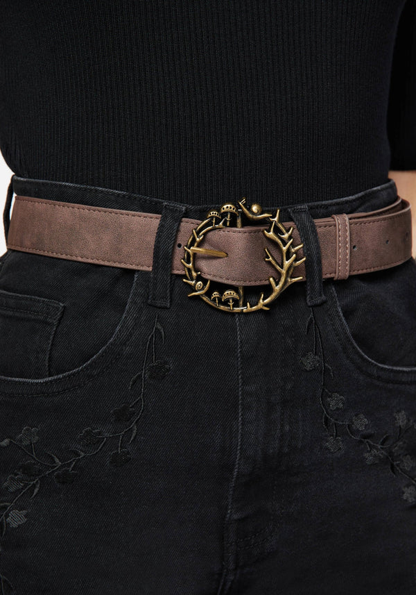 Eira Mushroom Buckle Belt