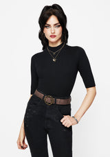 Eira Mushroom Buckle Belt