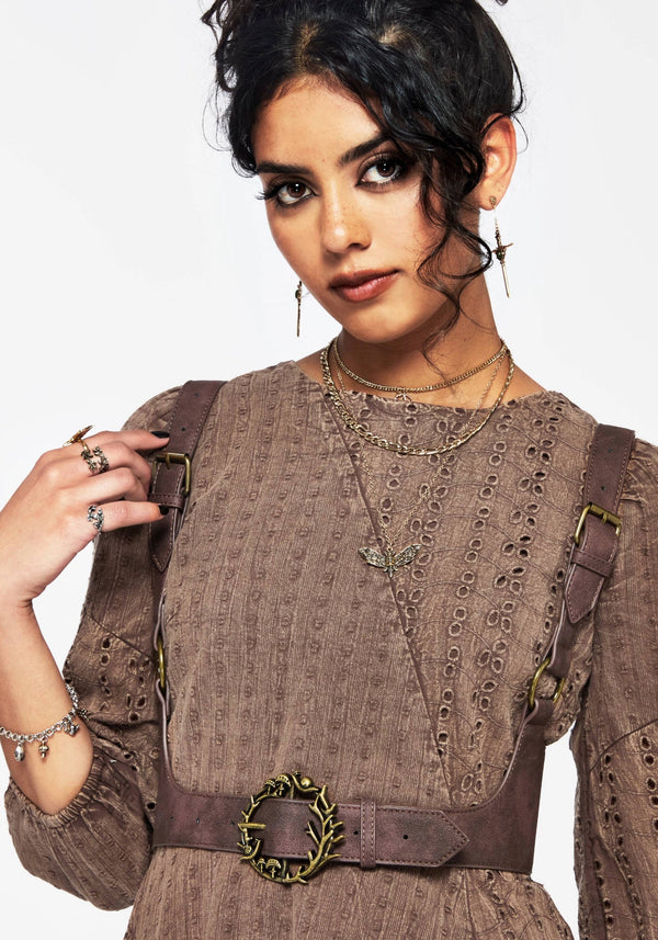 Eira Mushroom Buckle Harness