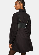 Fleur de Lis Buckle Harness