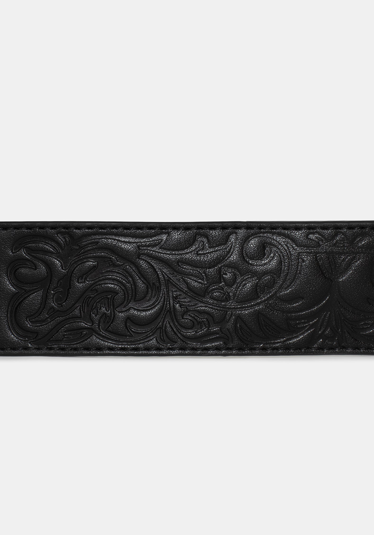 Fleur De Lis Buckle Belt