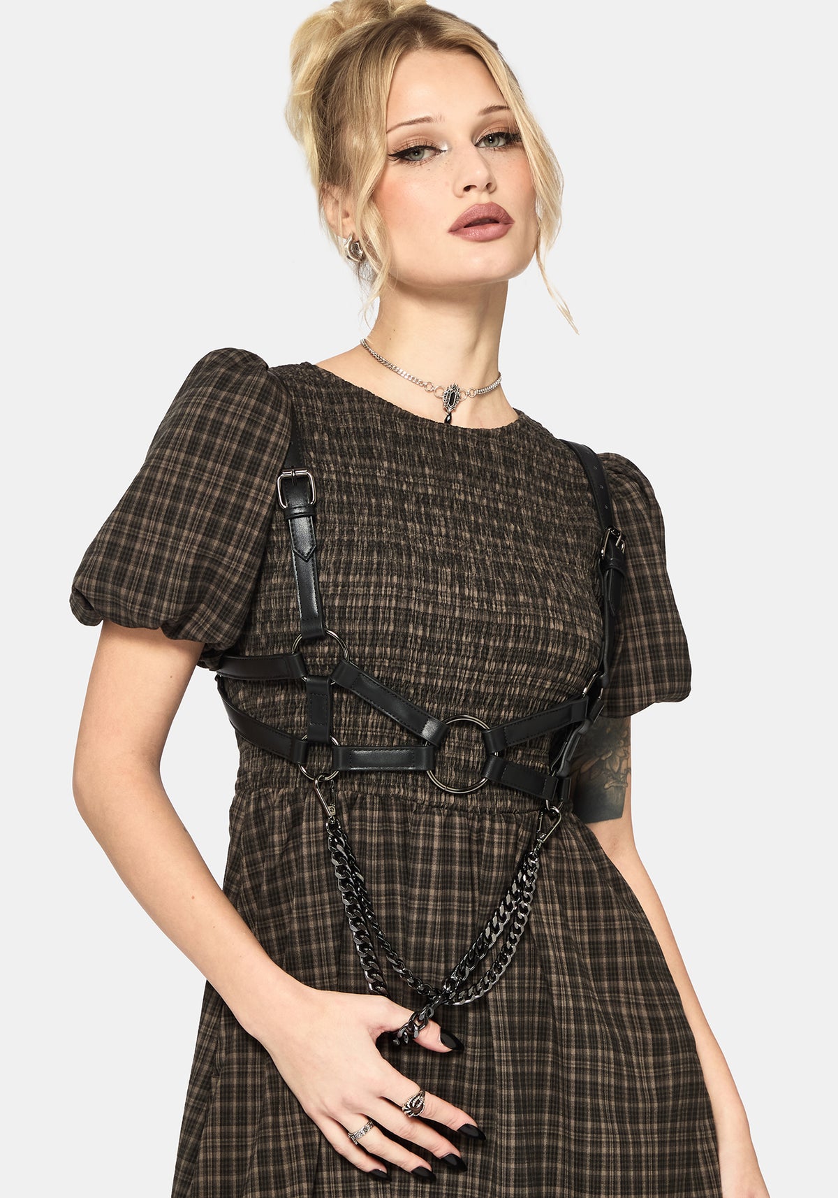 Velen Cut Out Chain Harness