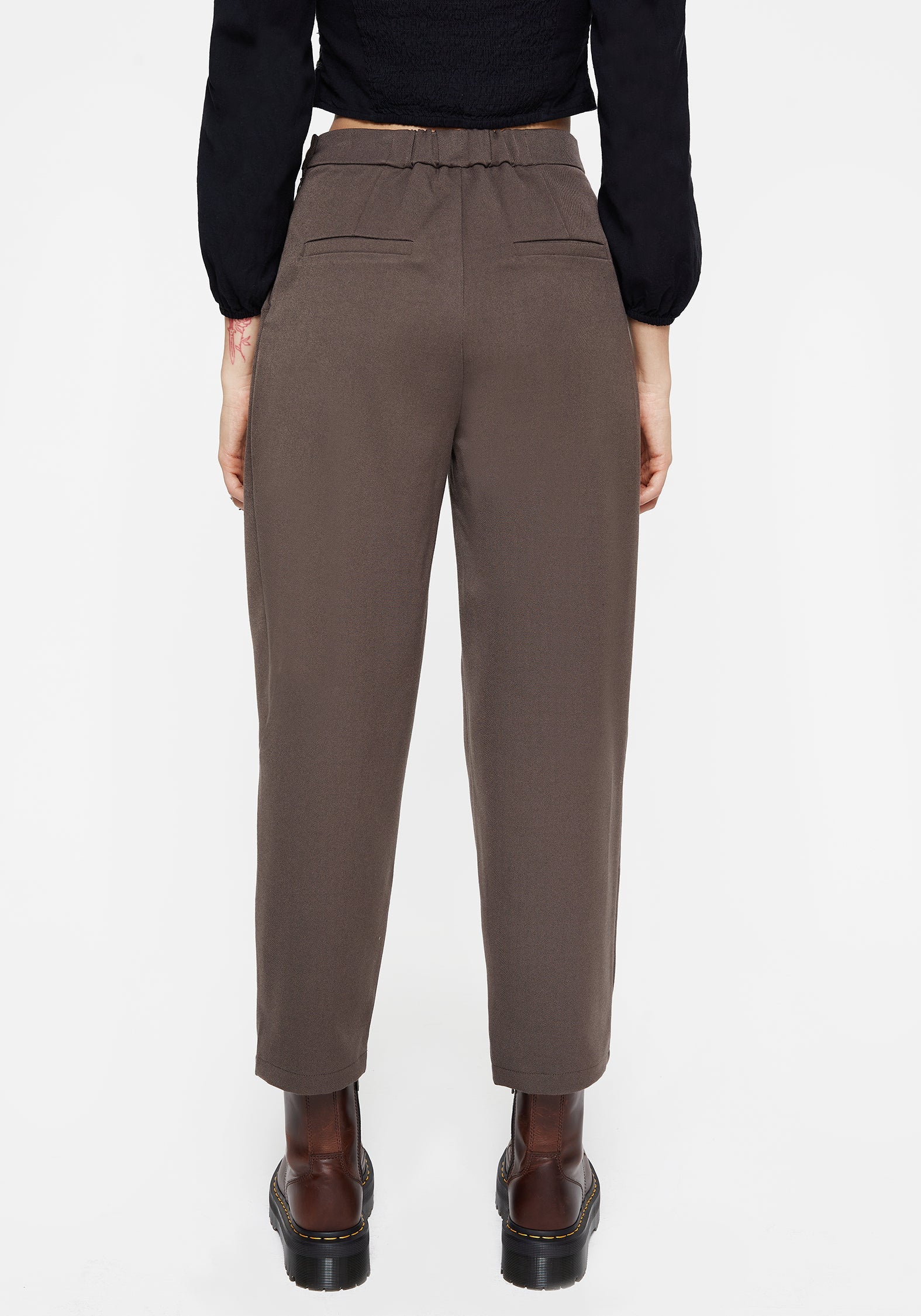 Woodruff Embroidered Balloon Leg Trouser