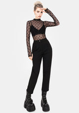 Mona Embroidered Tapered Trousers