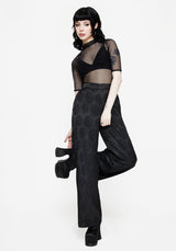 Semine Celestial Printed Wide Leg Trousers