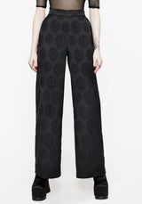 Semine Celestial Printed Wide Leg Trousers