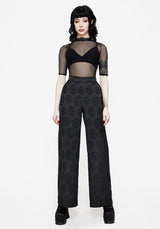 Semine Celestial Printed Wide Leg Trousers