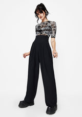 Brenna Corset High Waist Wide Leg Trouser