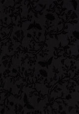 Faustina Flocked Chiffon Mock Wrap Midaxi Skirt