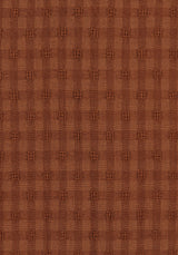 Soleil Cotton-Blend Check Tapered Trouser