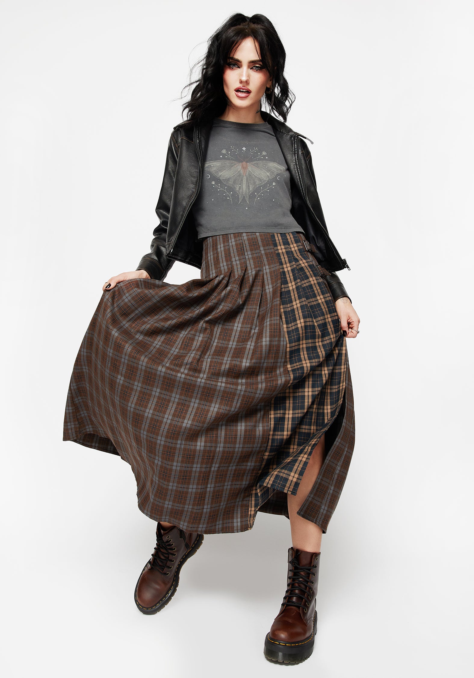 Drift Cotton-Blend Jersey Cropped T-Shirt