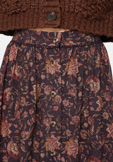 Skye Button Down Midi Skirt