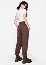 Marwood Acorn Embroidered Button Up Waist Balloon Trouser