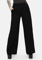 Nightingale Buckle Wide Leg Trousers