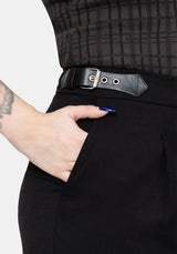 Nightingale Buckle Wide Leg Trousers