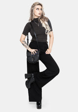 Nightingale Buckle Wide Leg Trousers