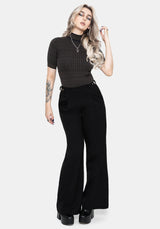 Nightingale Buckle Wide Leg Trousers