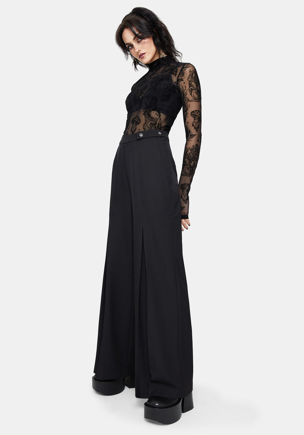 Iris Celestial Side Button Tailored Trousers