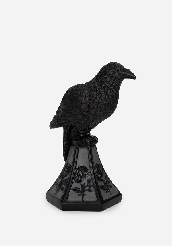 Lurk Raven Candle Stick Holder