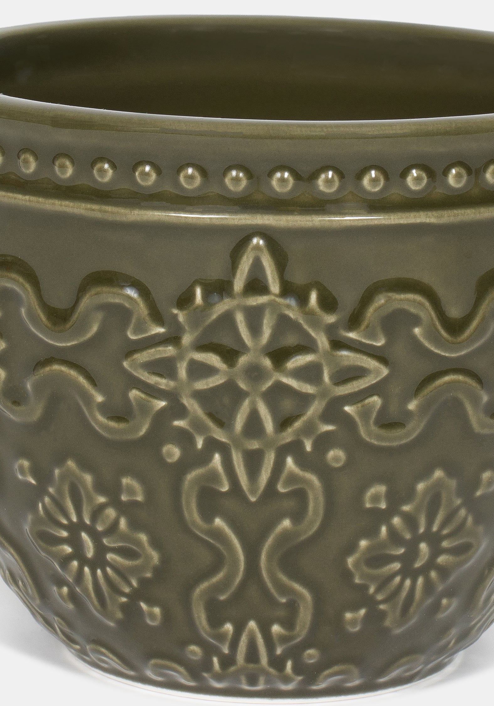 Ashwyn Witches Tile Debossed Mug (Green)