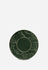 Rosethorn Floral Embossed Cup and Saucer Set