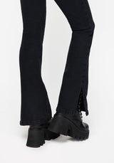 Vera Baby Boot Split Hem Flared Jeans