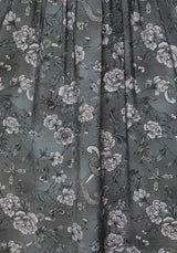 Meadow Floral Serpent Print Cami Midi Dress