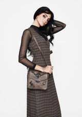 Allure Check Sleeveless Midaxi Wrap Dress