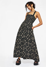 Poem Moth Print Cami Midaxi Dress