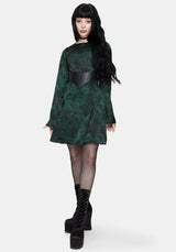 Solara Toile Print Mini Dress