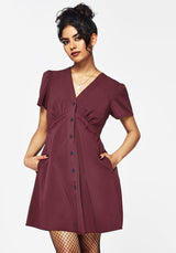 Essence Kurz Ärmel Mini Kleid